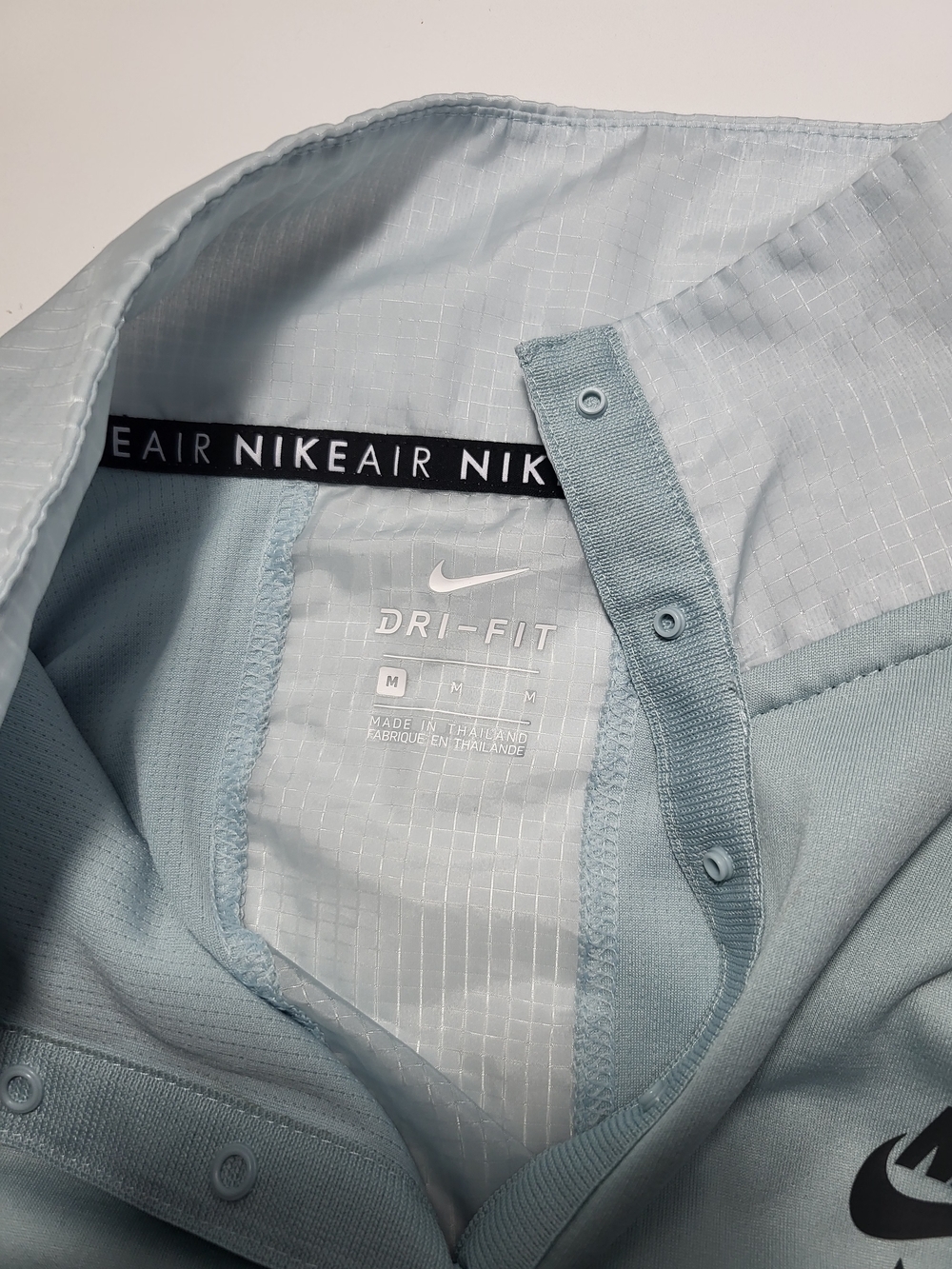 Nike Light Blue Half-Zip Pullover Sweatshirt - Picture 4 of 9